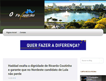Tablet Screenshot of ofuxiqueiro.com.br